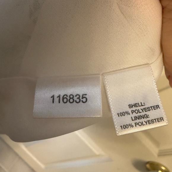 Yellow Floral Ruffle Neck Blouse Tank Top LOFT Size 4 Feminine Spring - Picture 8 of 8